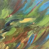 Landscape oil on panel