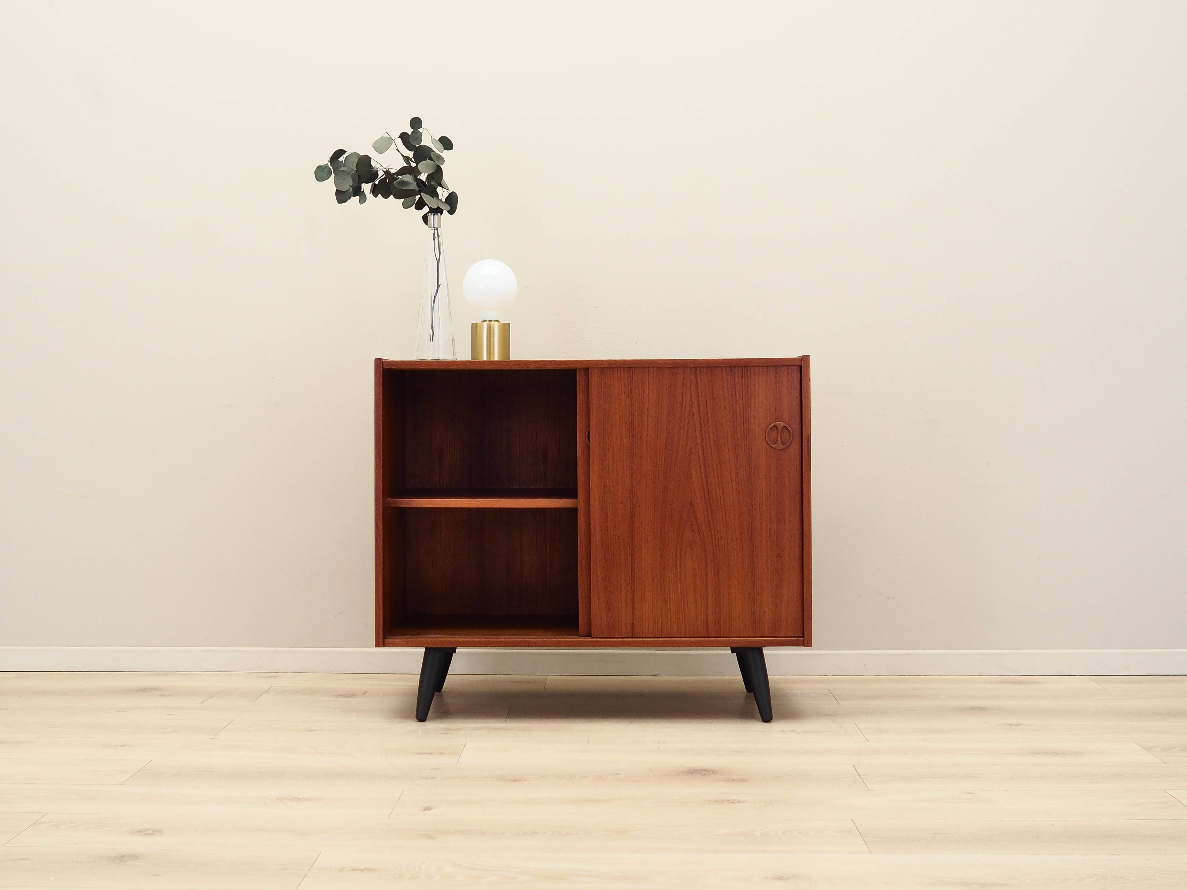 Teak cabinet, Danish design, 1970s, production: Denmark