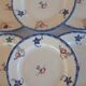6 old small plates series Mary-Lou de Sarreguemines