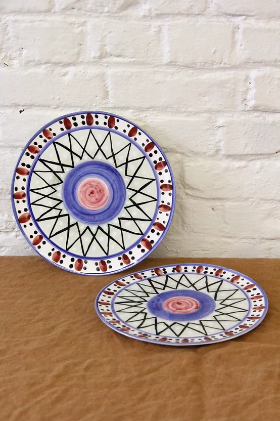 Set of 2 dessert plates 'the grant'