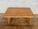 Vintage modernist elm coffee table