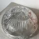 Cut crystal salad bowl