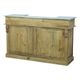 Industrial bar in solid wood