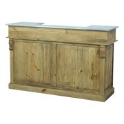 Bar industriel en bois massif