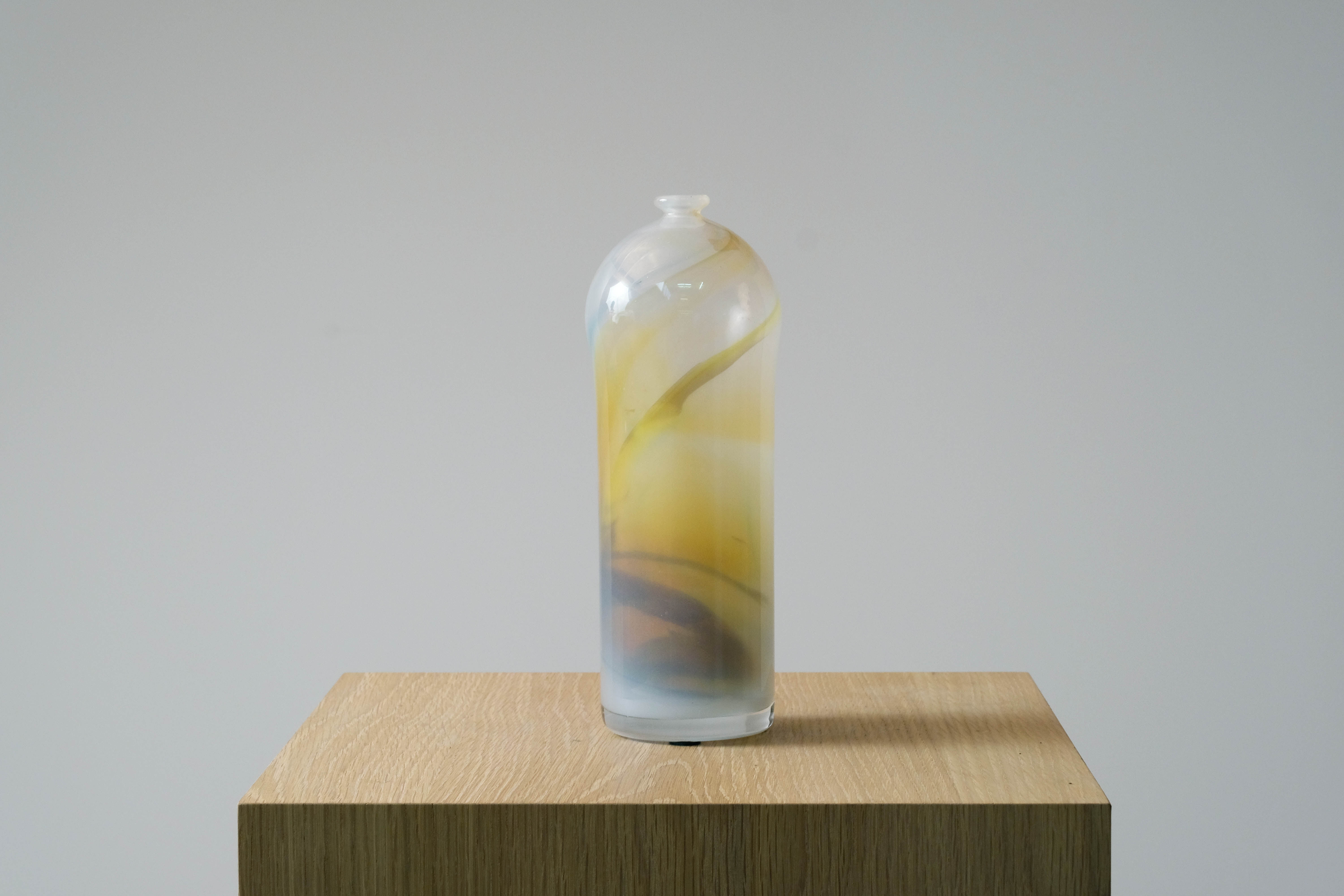 Ateljé glass soliflore by Bertil Vallien 1970's