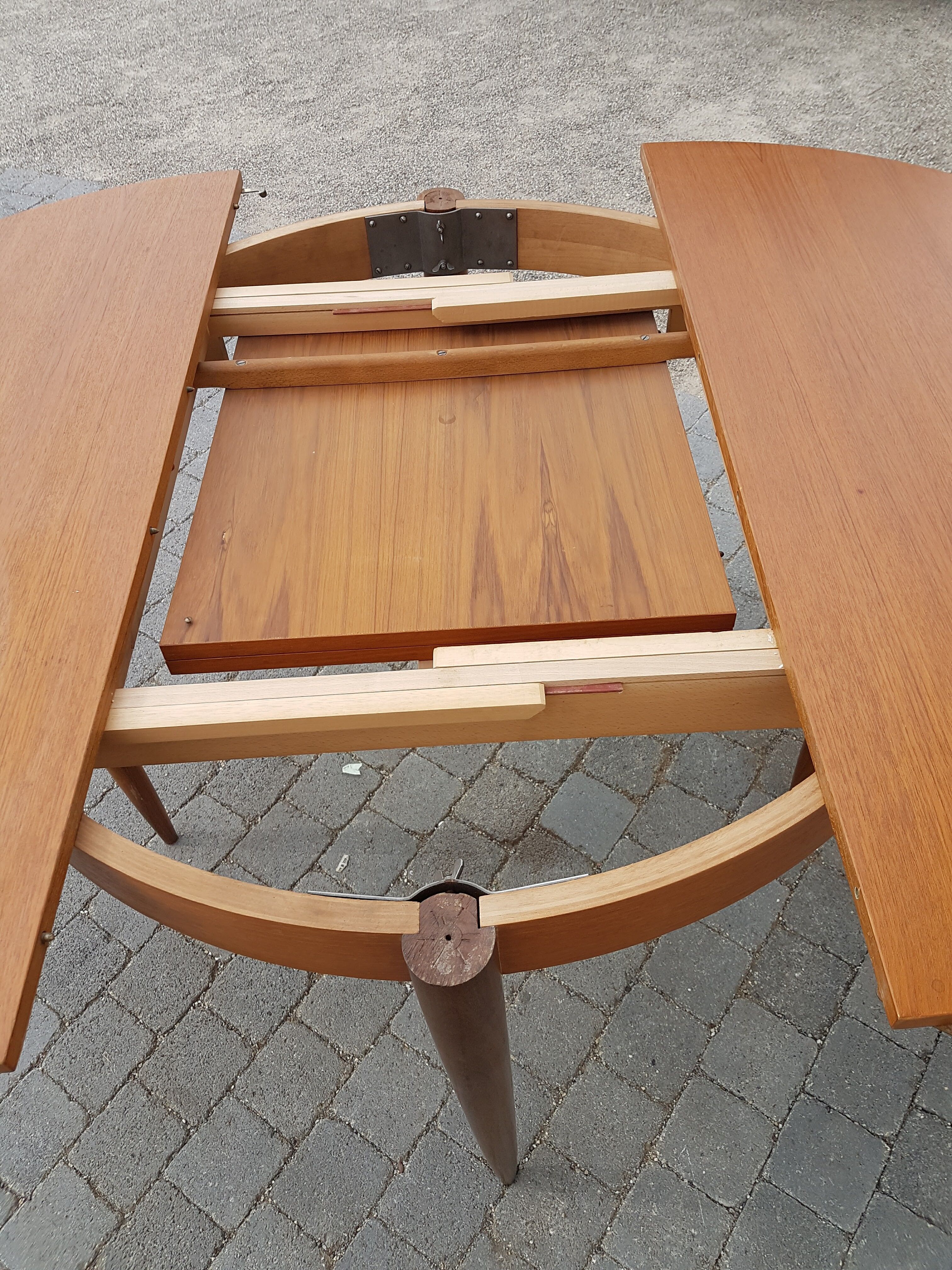 Scandinavian vintage table teak or rosewood