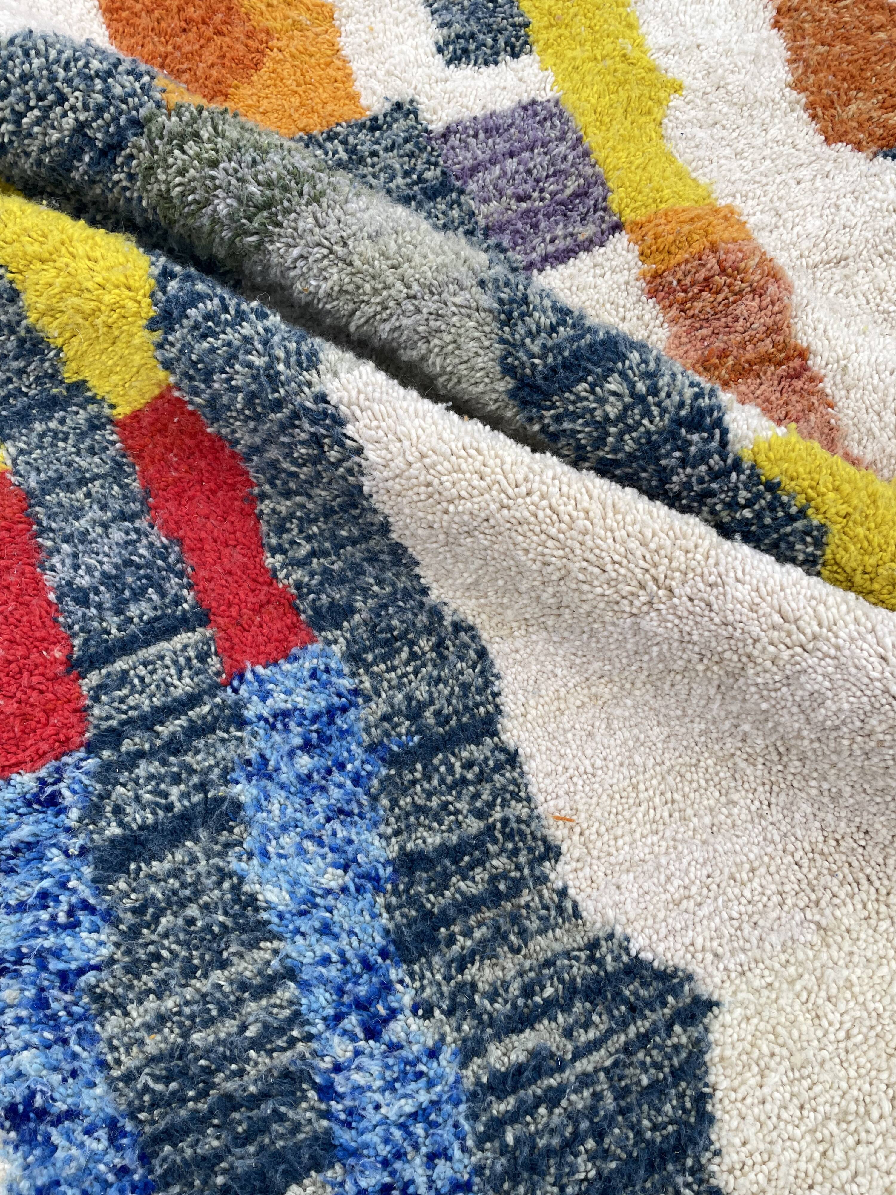 Carpet berbere beni ouarain 200x290 cm