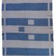 Tapis Vintage Dhurri Indien en Coton (141cm x 193cm), Années 1970, Élégance