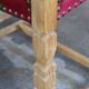 Lot of 6 Vintage Danish Brutalist Oak Dining Chairs, Henning Kjærnulf Style, 1960s