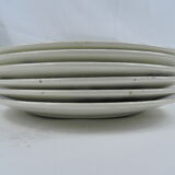 6 assiettes plates lonchamps