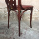 Bistro armchairs, bentwood, Scheepers, made in Belgium