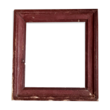 Old frame wood dark burgundy color