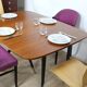 Vintage teak dining table by david rosen for norkompaniet 1950 sweden