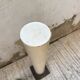 Set of 4 marble columns or pedestals.