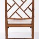 20th Century Chinese Chippendale Style Faux Bamboo Chairs