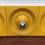 Wall lamp or ceiling light in metal by Klaus Hempel for Kaiser Leuchten, 1970s.