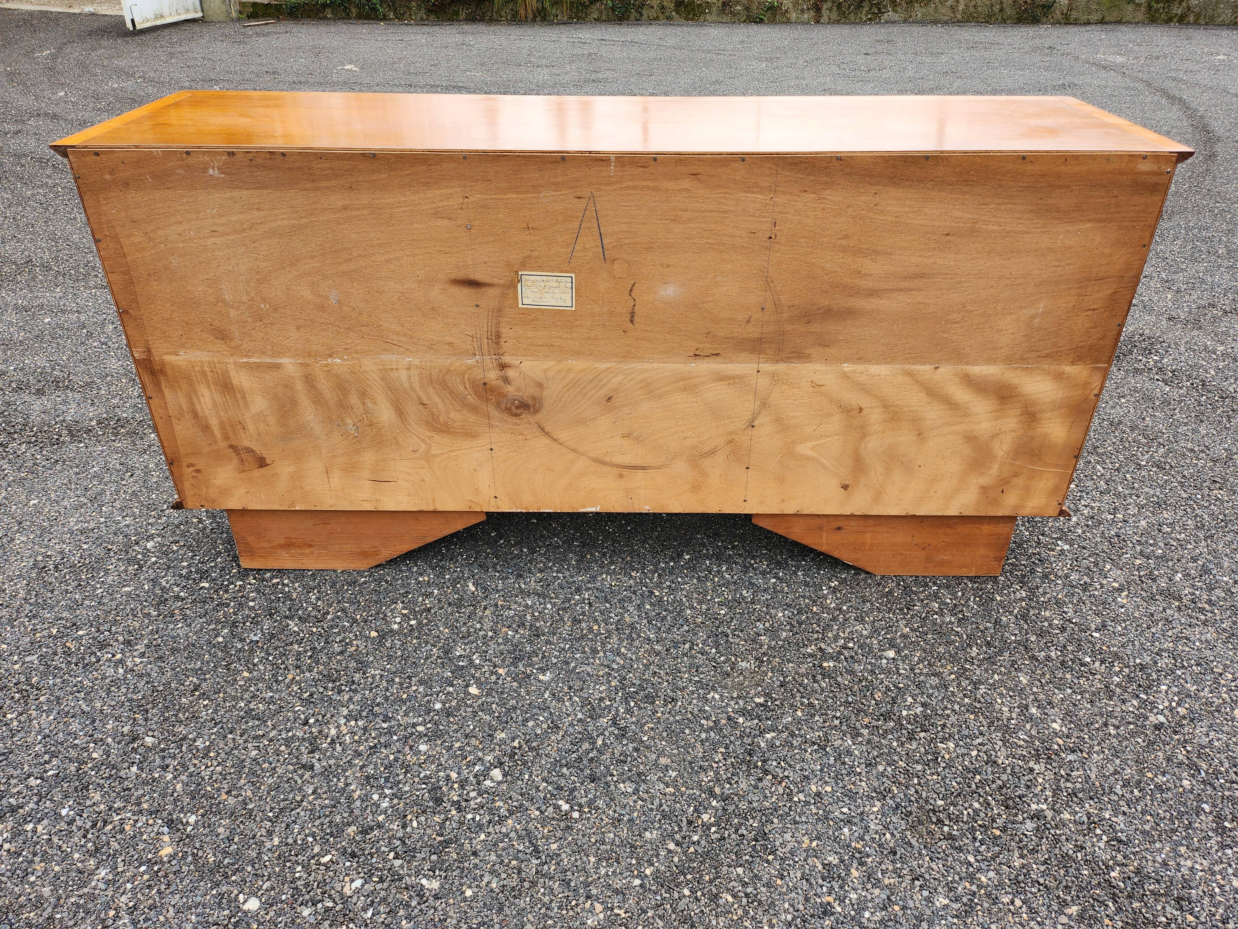 Light oak vintage sideboard