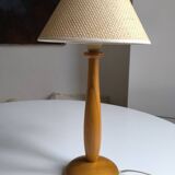 Table lamp in turned wood 1960