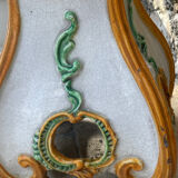 Italian ceramic garden stool