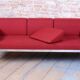 Bauhaus Sofa in Chrome and Upholstery by Hynek Gottwald, Czech, 1930s