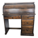 Bureau à cylindre en bois vintage