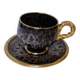 Vallauris marius giurge ceramic coffee cup and saucer