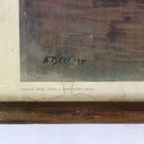 Czech Industrial Poster by Frantisek Bilek, 1950s