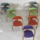 7 Chairs Pigreco by Tobia Scarpa, Gavina Edition, Italy, 50s