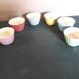 Set of six Villeroy and Boch ramekins