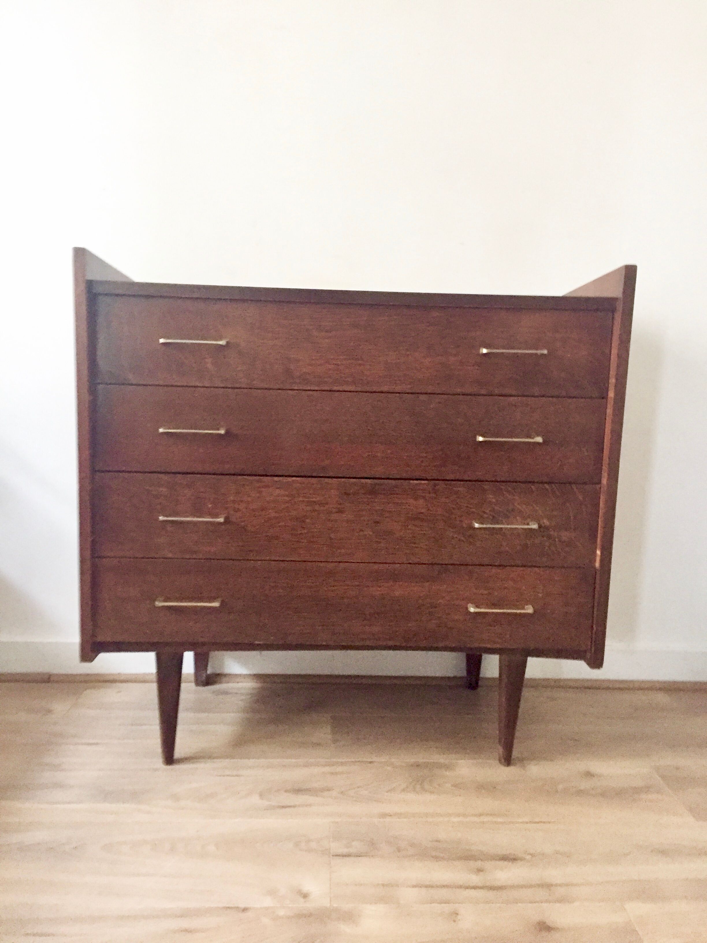 Commode vintage pieds compas année 50/60