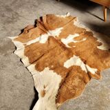 Vintage cowhide rug 1970