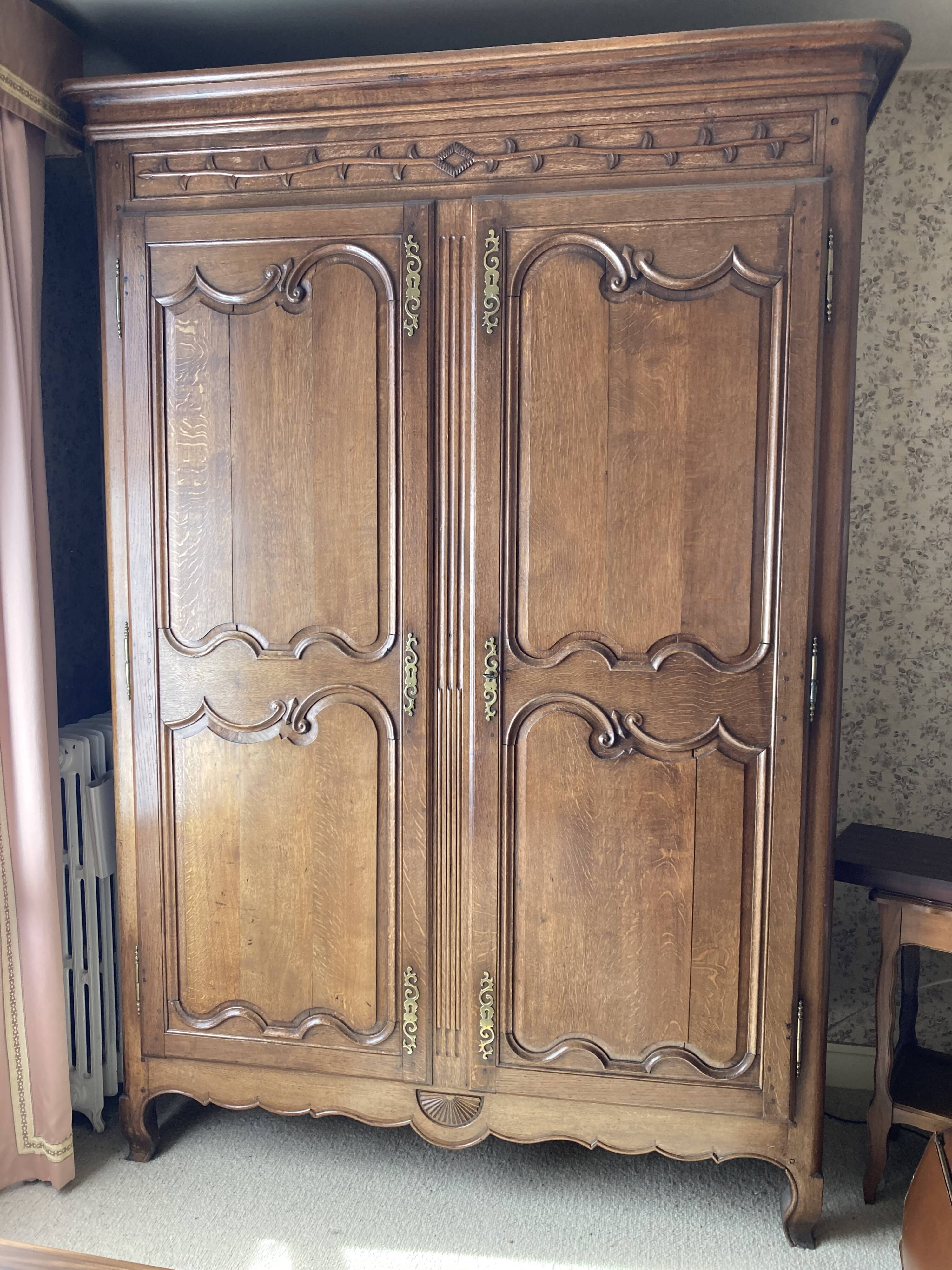 Oak wardrobe