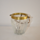 Glass ice bucket