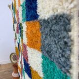 Handcrafted moroccan berber rug 213 x 160 cm