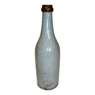 Bouteille ancienne grès vernissé Paul Langeron Pont des Vernes collection