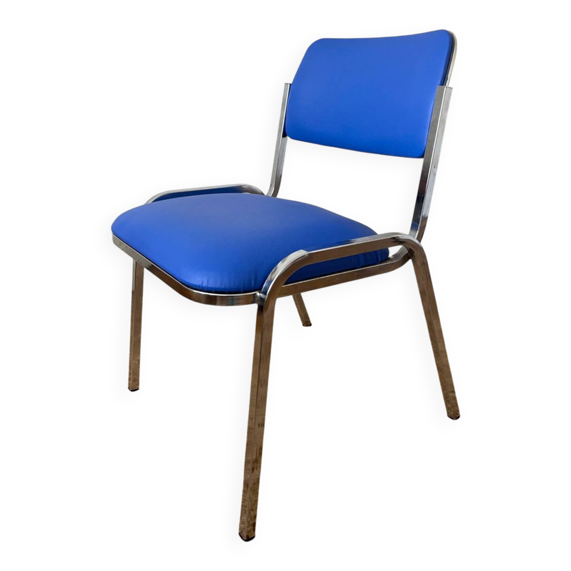 Vintage faux leather chair