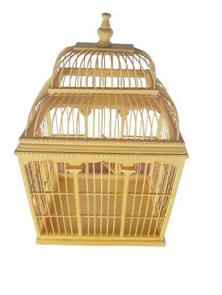 Vintage bird cage