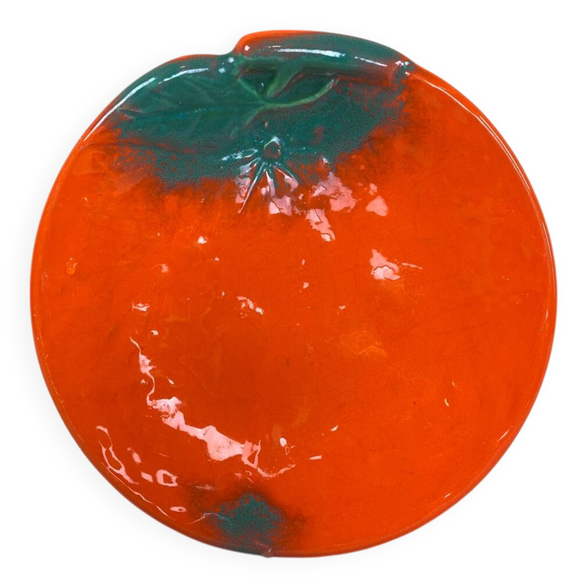 Orange plate