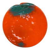 Orange plate