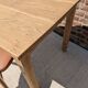 Solid oak table