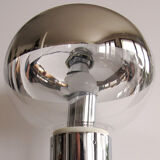 Italian design glass globe lamp 1970