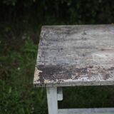 Old wooden table