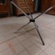 Roche Bobois vintage round table Chrome and smoked glass