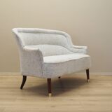 Sofa white melange, Italian design, 1960s, production: Italy