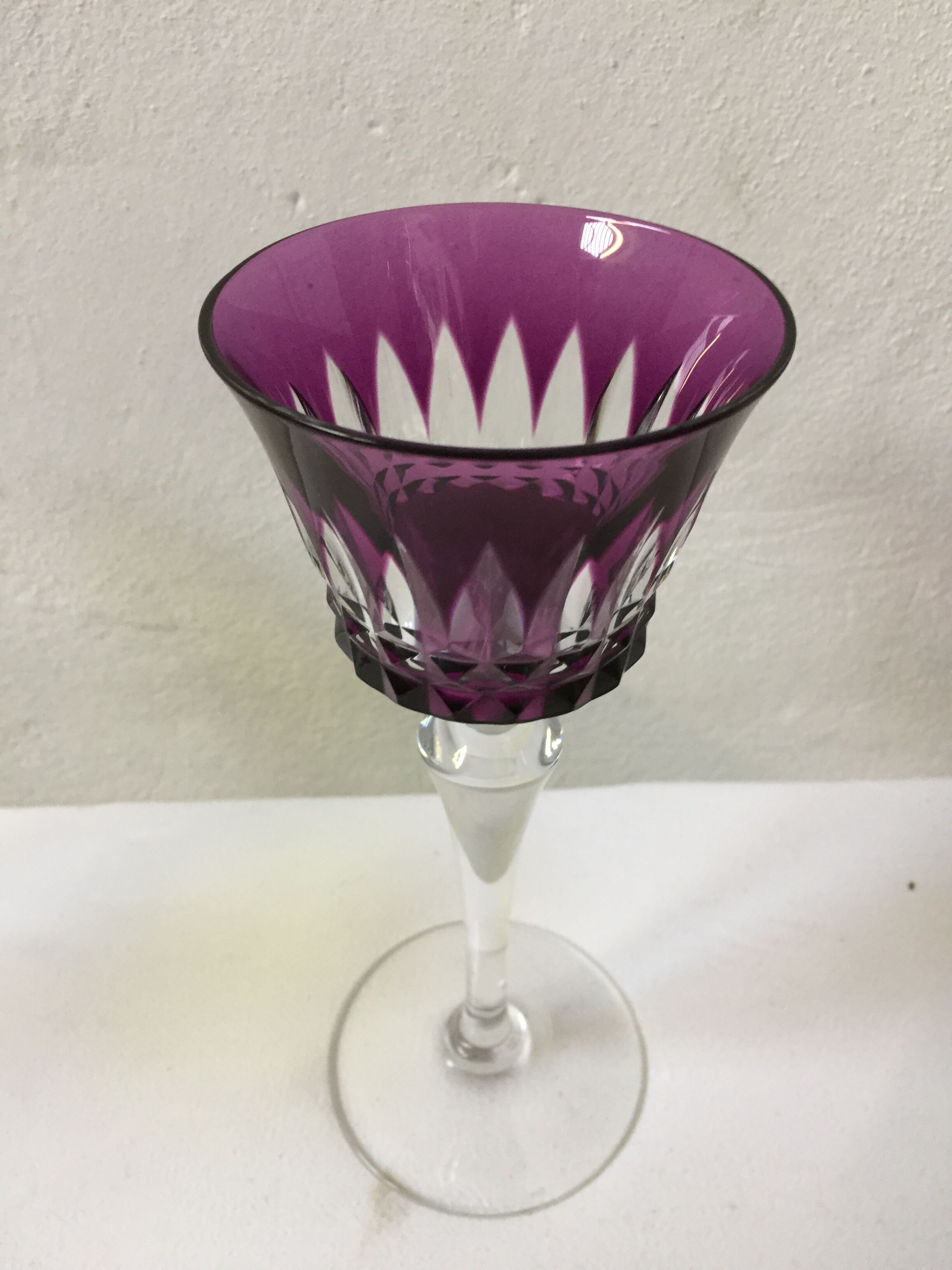Baccarat piccadilly crystal glasses