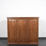 Vintage bar cabinet, bottle rack, with drawers