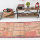 3x9 Vintage Geometric Runner Rug, 89x283Cm