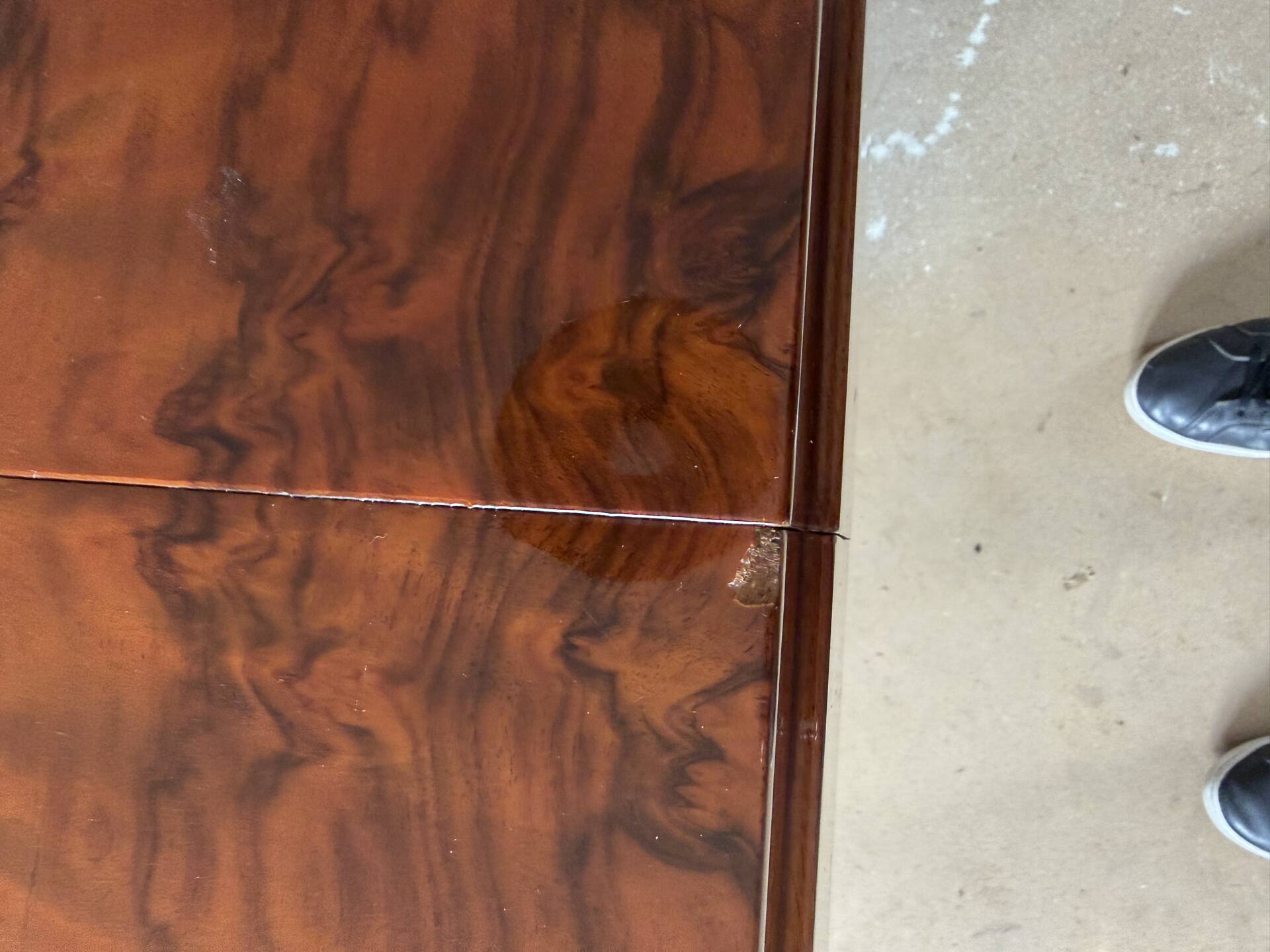 Table de salle à manger Art Déco extensible – années 1930