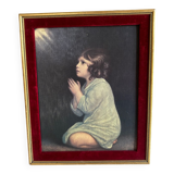 Chromolithograph boy Little Samuel