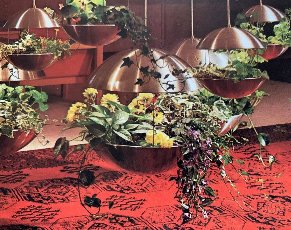 Flower Lamp RS 37 from the Mid-Century Space Age by Poul Cadovius for Cado, 1960s